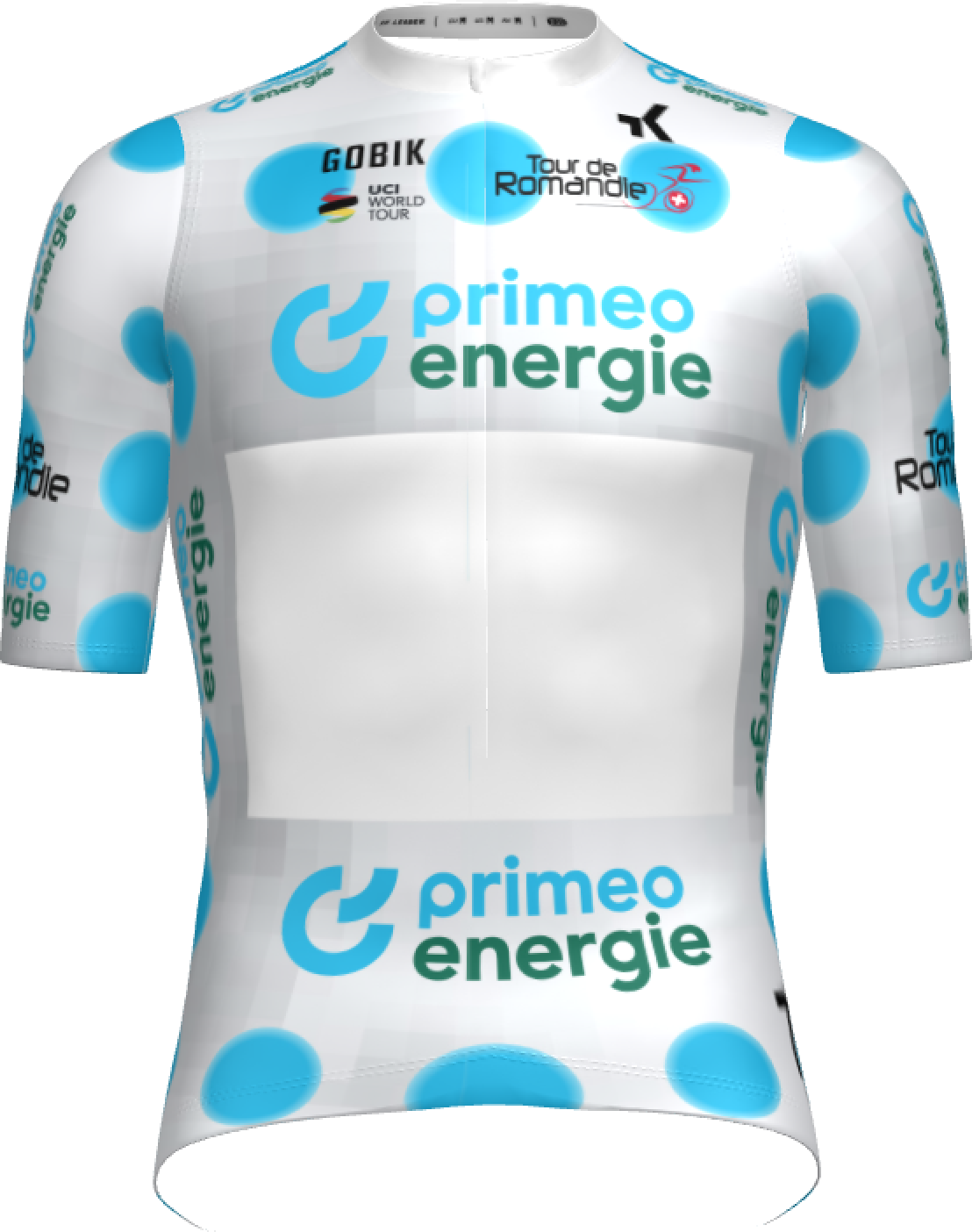 Maillot bleu Primeo Energie